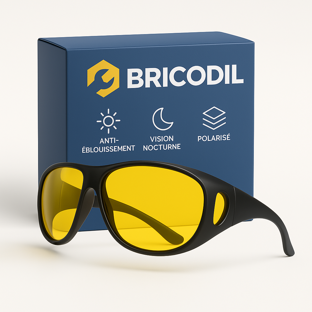 Lunettes de conduite de nuit anti-éblouissement | Bricodil