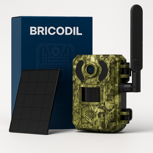 4G Solar Hunting Camera with 2K Video - Bricodil BCD4827