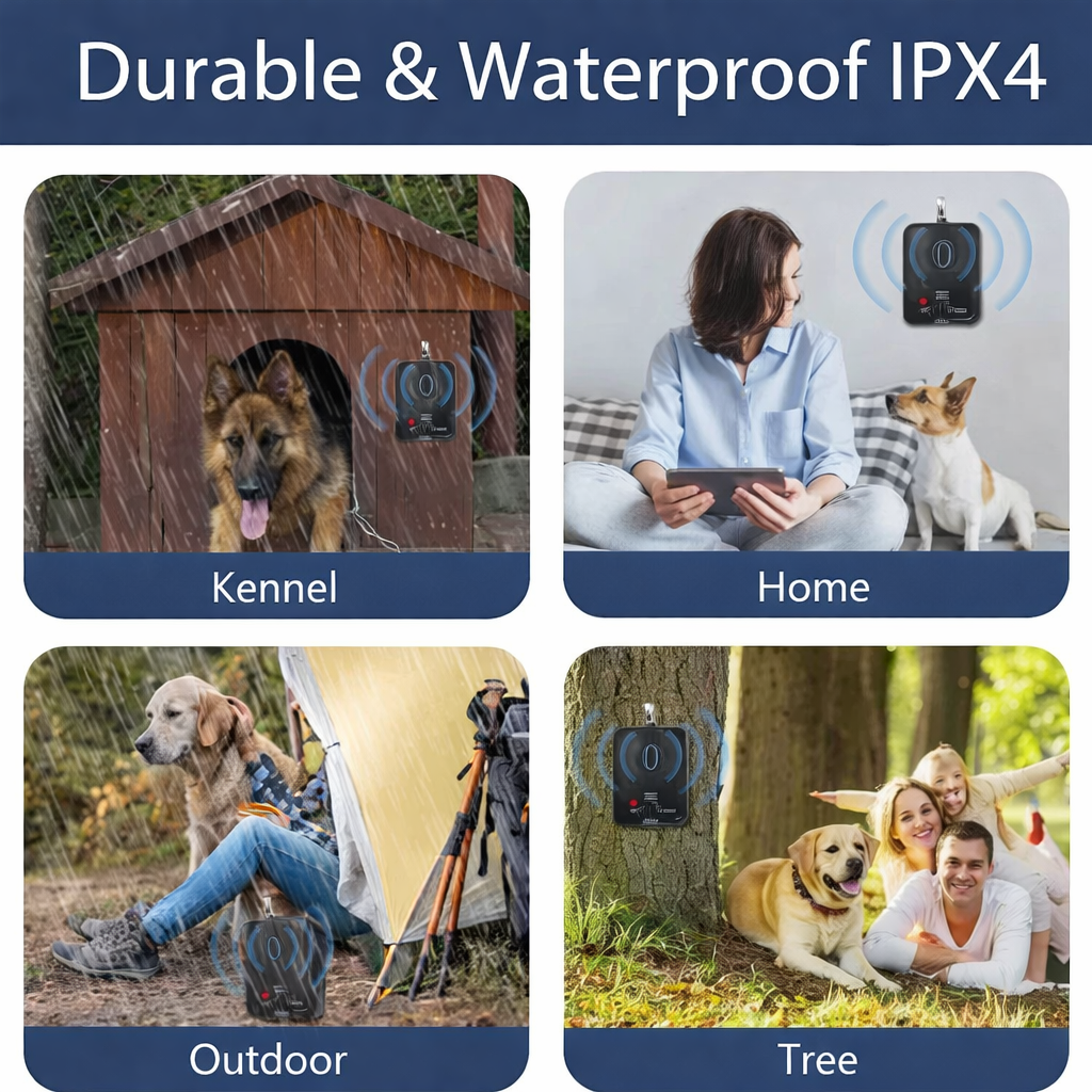 SonoFence – Adjustable Ultrasonic Dog Bark Control Device