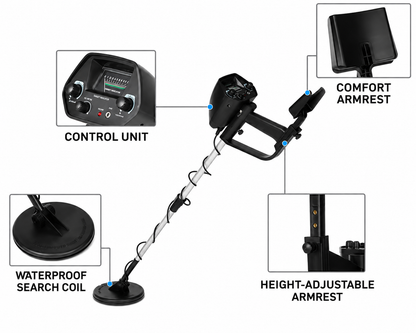 TreasureX – Professional Metal Detector for Gold & Coin Hunting