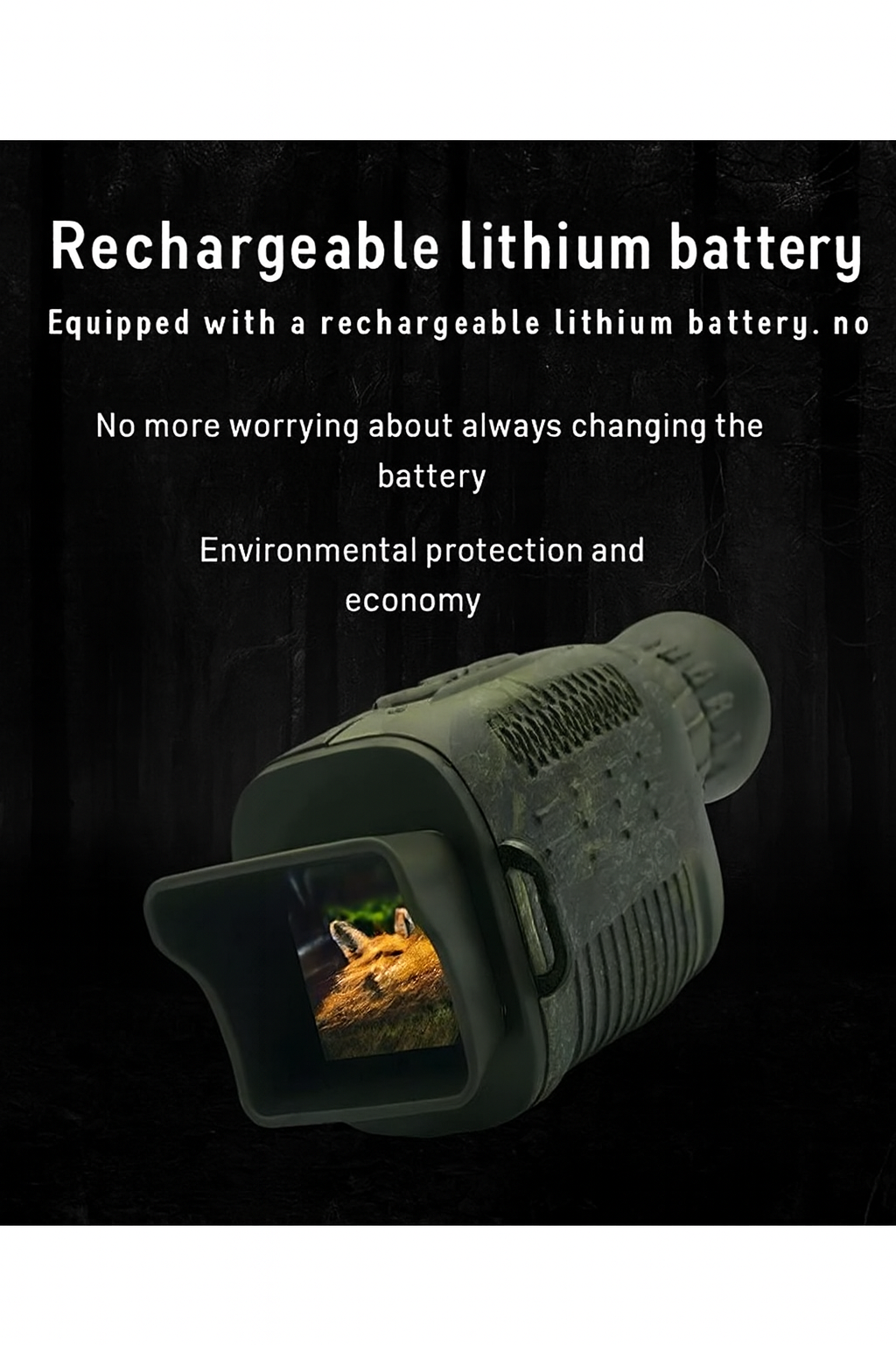 NightScope Pro – 4K Infrared Night Vision Monocular 5X Zoom