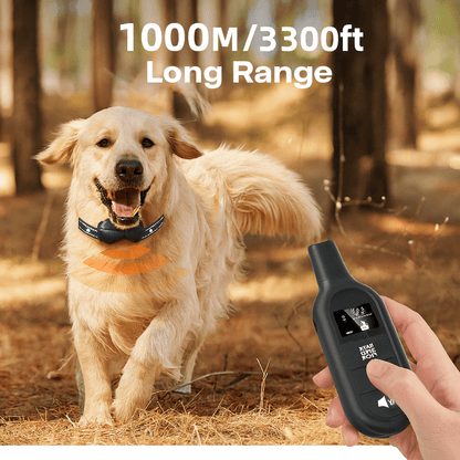 Dog Training Collar with Remote 1000m- Bricodil  BCD4721