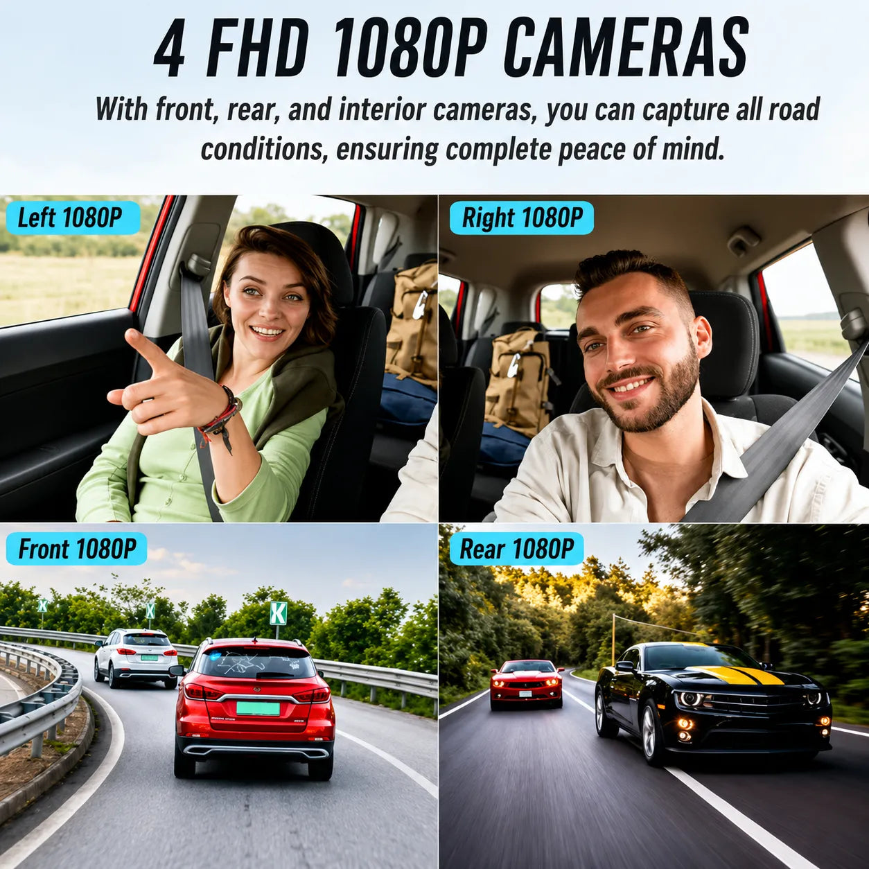Bricodil – 360° Car Dash Camera System