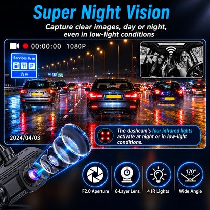 Bricodil – 360° Car Dash Camera System