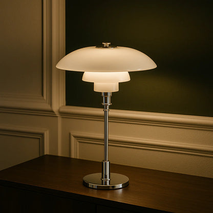 LumoSphere – Bauhaus Glass Table Lamp