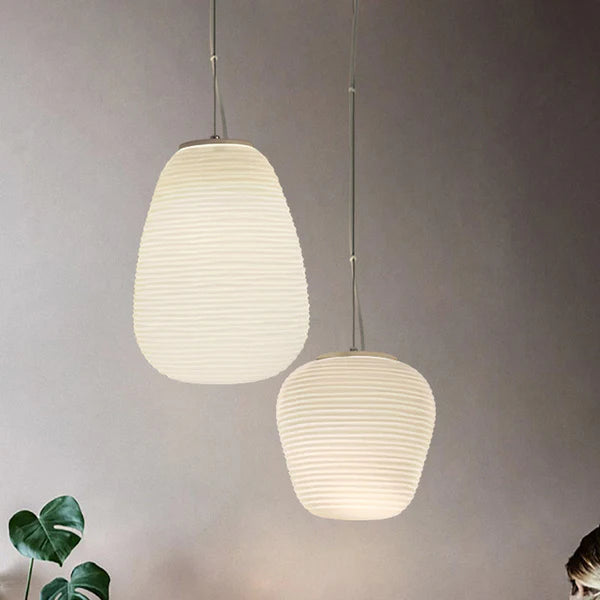 RippleLux – Modern Ripple Glass Pendant Light