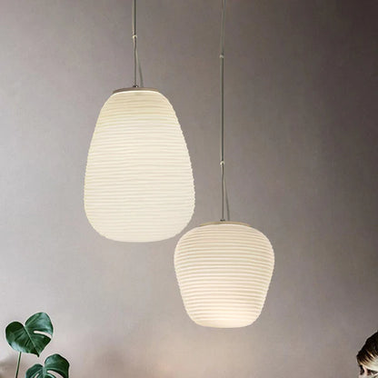 RippleLux – Modern Ripple Glass Pendant Light