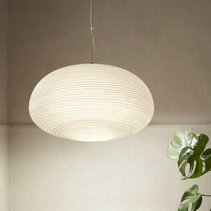 RippleLux – Modern Ripple Glass Pendant Light