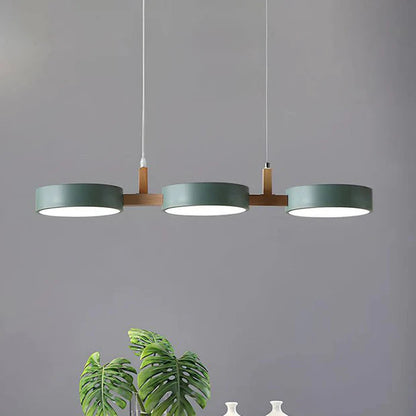 Nordura – Scandinavian Wooden & Metal LED Pendant Light