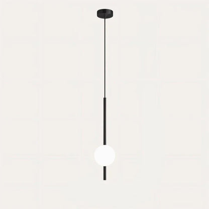 LumoSphere – Modern Glass & Metal LED Pendant Light