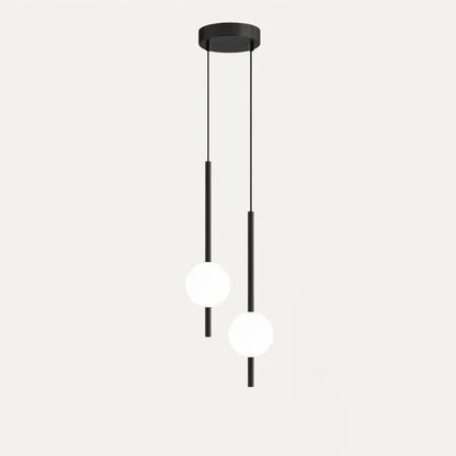 LumoSphere – Modern Glass & Metal LED Pendant Light