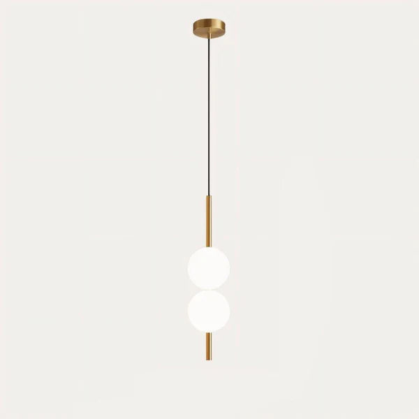 LumoSphere – Modern Glass & Metal LED Pendant Light