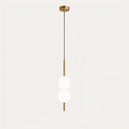LumoSphere – Modern Glass & Metal LED Pendant Light