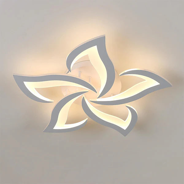 Luzora – Modern Floral LED Flush Mount Ceiling Light
