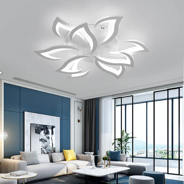 Luzora – Modern Floral LED Flush Mount Ceiling Light
