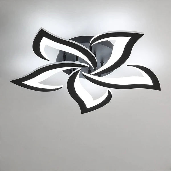 Luzora – Modern Floral LED Flush Mount Ceiling Light