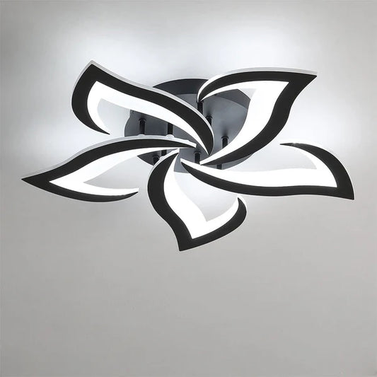 Luzora – Modern Floral LED Flush Mount Ceiling Light