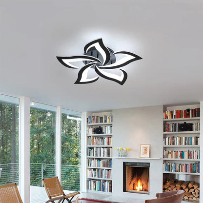 Luzora – Modern Floral LED Flush Mount Ceiling Light