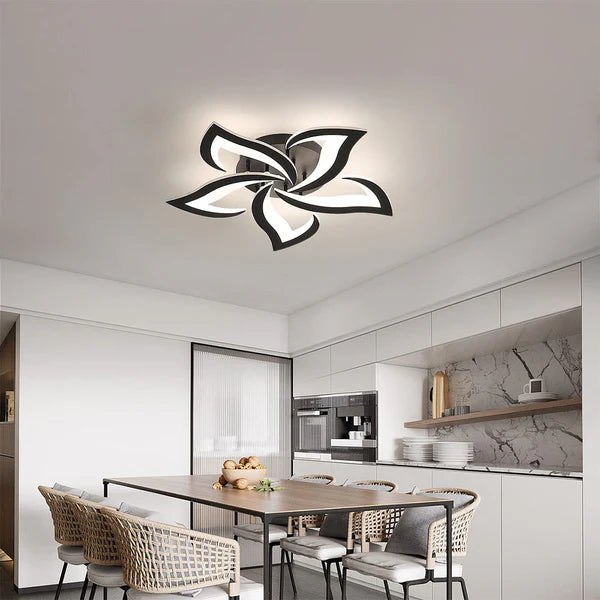 Luzora – Modern Floral LED Flush Mount Ceiling Light