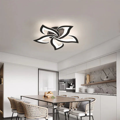 Luzora – Modern Floral LED Flush Mount Ceiling Light