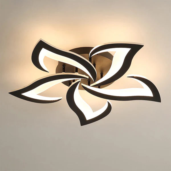 Luzora – Modern Floral LED Flush Mount Ceiling Light