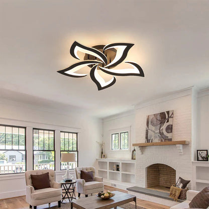 Luzora – Modern Floral LED Flush Mount Ceiling Light