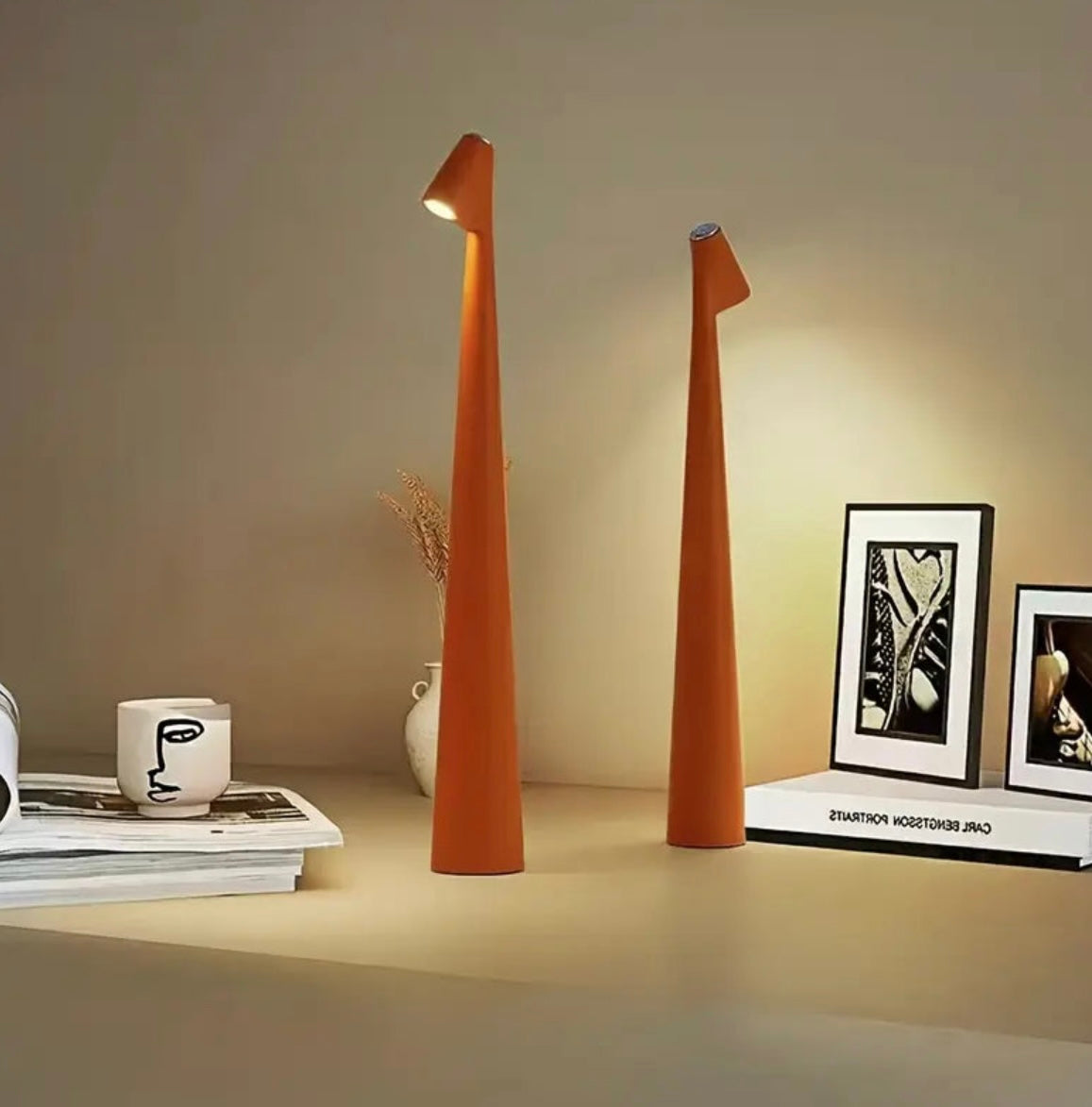 Liora – Wireless LED Table Lamp | Adjustable Brightness