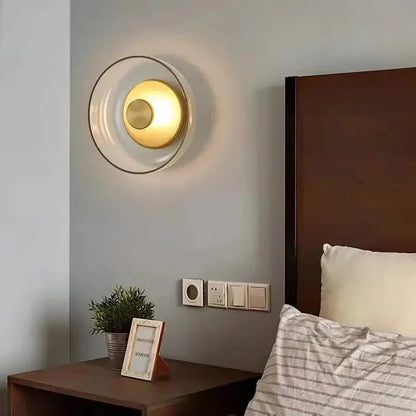 Aurelo – Nordic Glass LED Wall Lamp