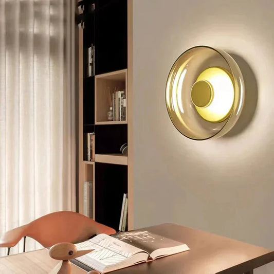 Aurelo – Nordic Glass LED Wall Lamp