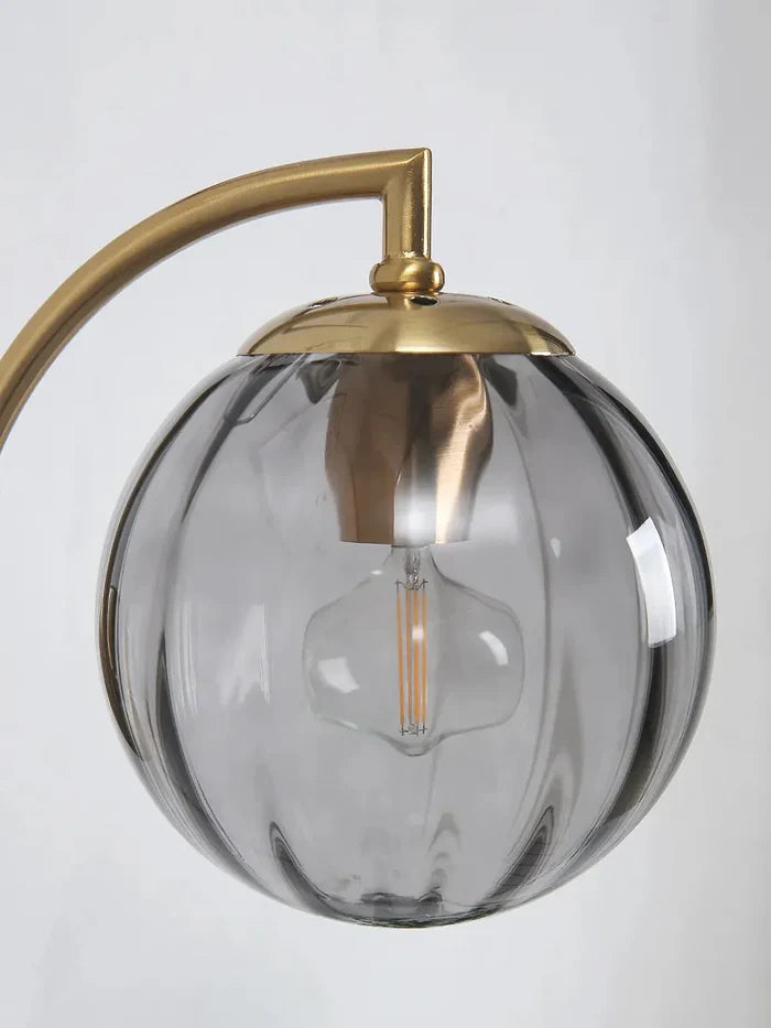 Aurelia – Elegant Glass Wall Lamp with Gold Finish