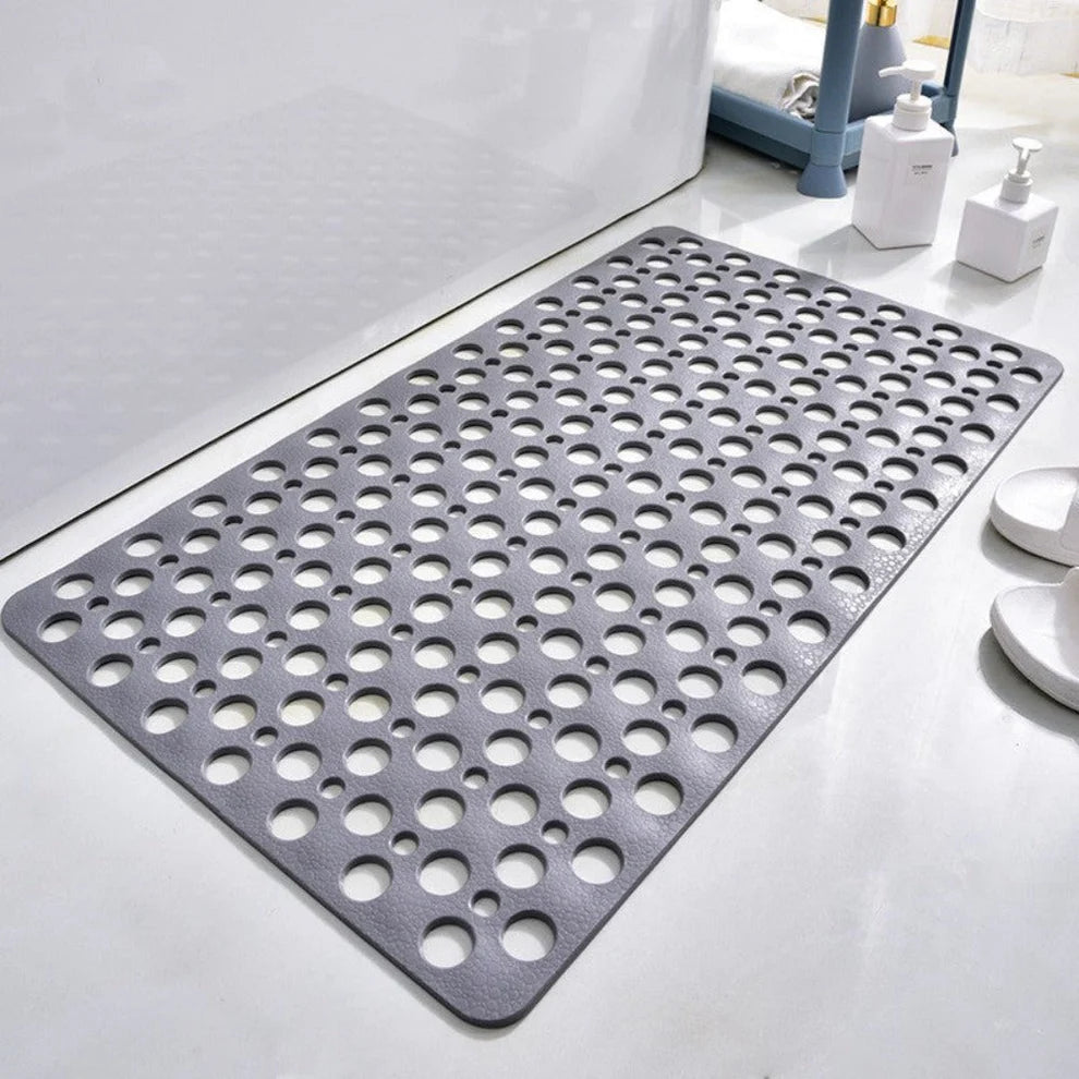 Dione – Anti-Slip PVC Shower Mat with Fast-Dry Drainage Holes