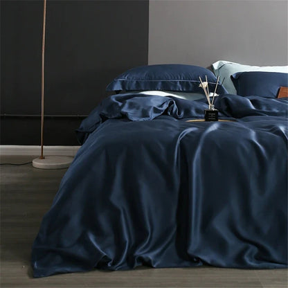 Silvenza – Luxury Silk Bed Duvet Cover Set