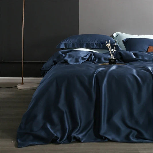 Silvenza – Luxury Silk Bed Duvet Cover Set