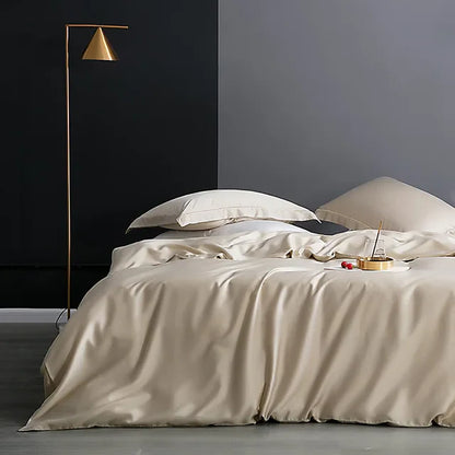 Silvenza – Luxury Silk Bed Duvet Cover Set