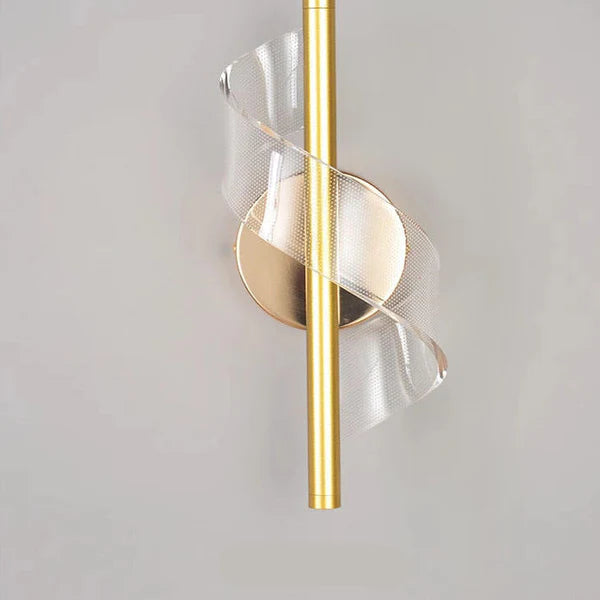 LumaTwist – Modern Spiral LED Wall Lamp