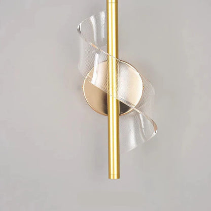 LumaTwist – Modern Spiral LED Wall Lamp