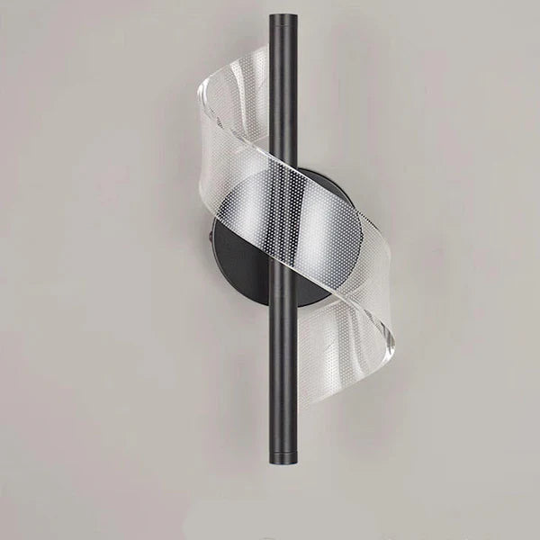 LumaTwist – Modern Spiral LED Wall Lamp