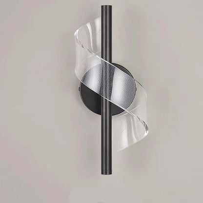 LumaTwist – Modern Spiral LED Wall Lamp