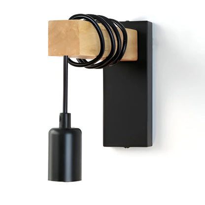 Kumori – Japandi Natural Wooden LED Wall Lamp