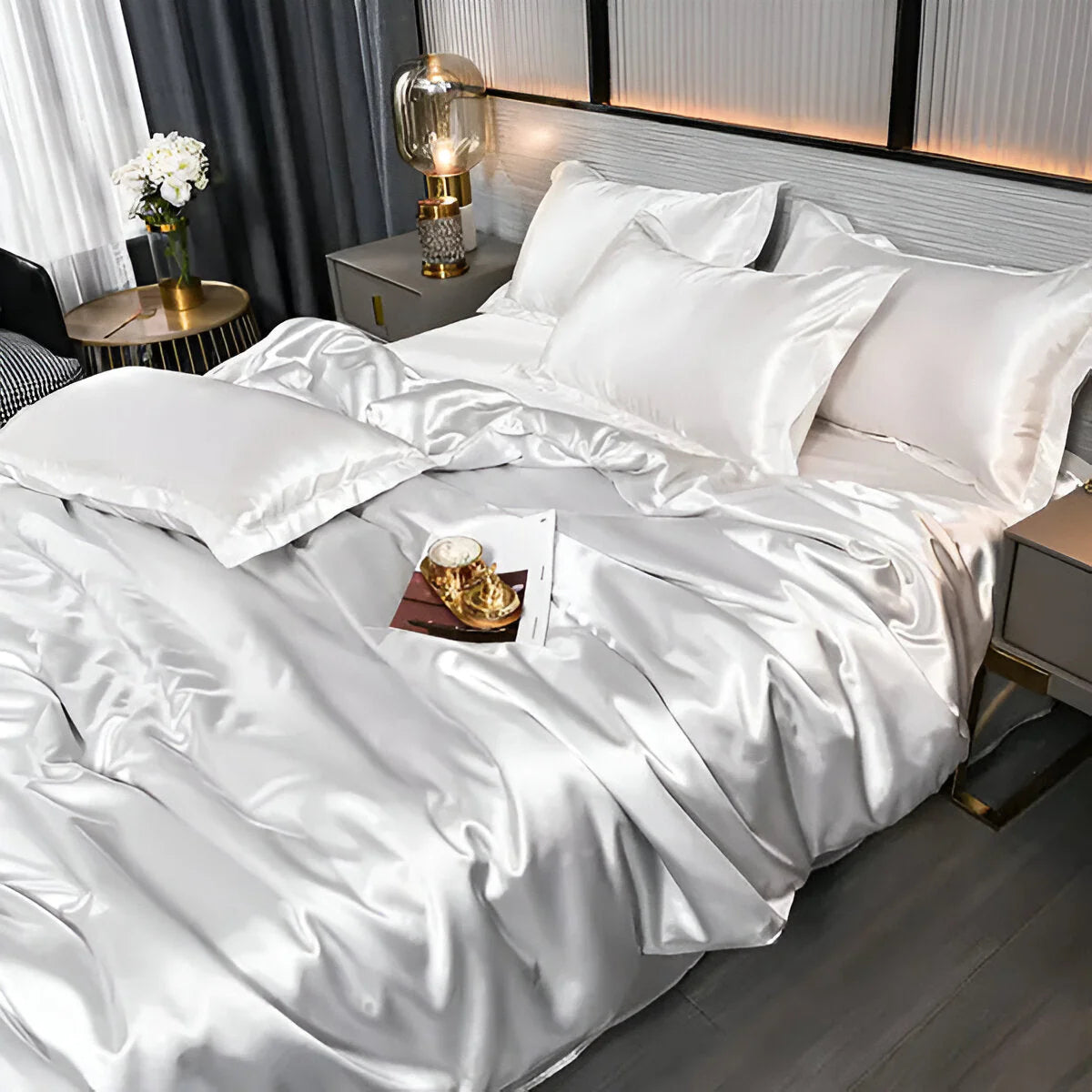 Velisse – Luxury Silk Satin Bedding Set