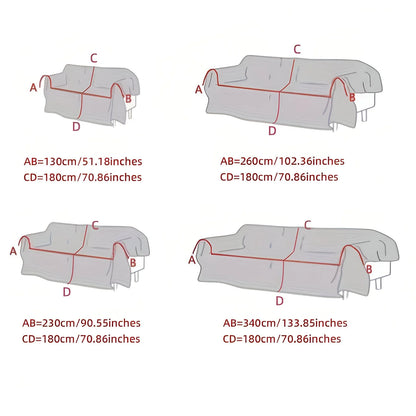 Monora – Nordic Geometric Woven Sofa Throw Blanket