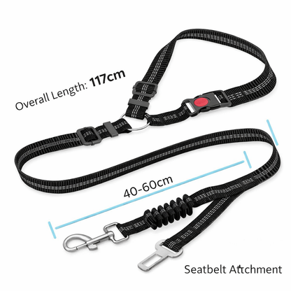 AutoPaw – Adjustable Dog Car Seat Belt Restraint