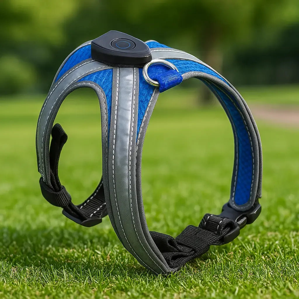 LumiPaw – Rechargeable Multicolour LED Dog Harness