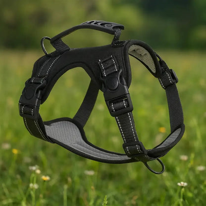 LumoCore – Reflective No-Pull Dog Harness with Control Handle