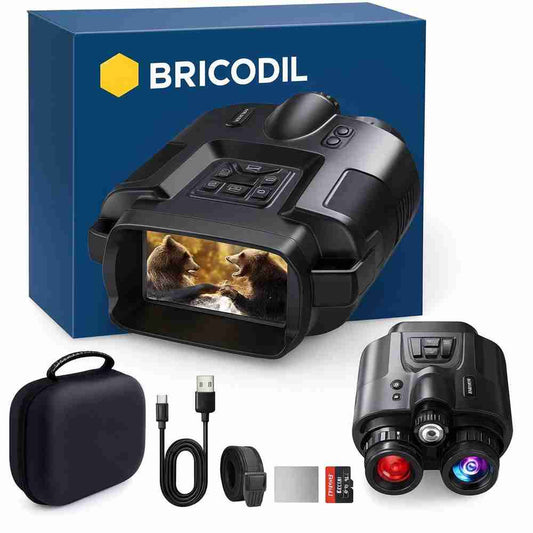 4K Night Vision Binoculars – 8X Zoom, 600 m Range – Bricodil BCD4729
