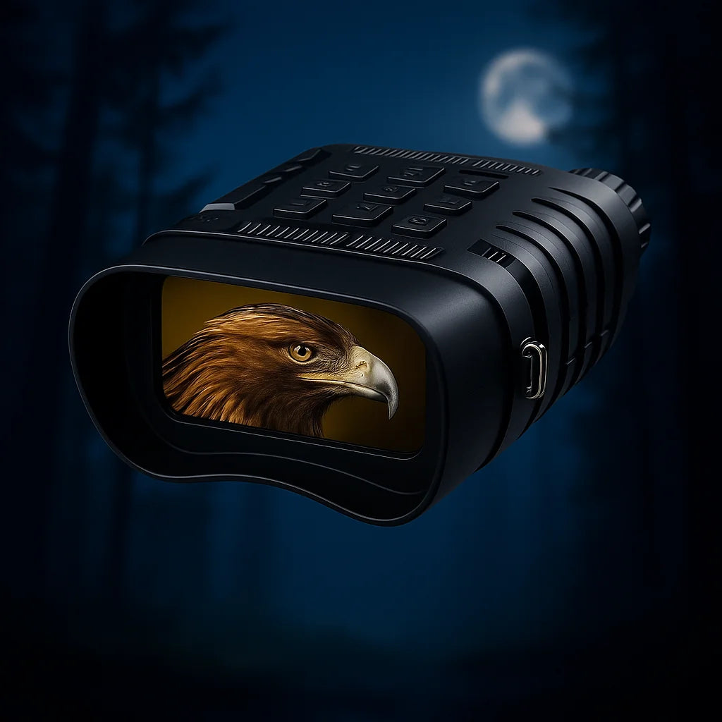 4K Digital Night Vision Goggles – 3X Zoom, 300 m  Range – Bricodil BCD3196