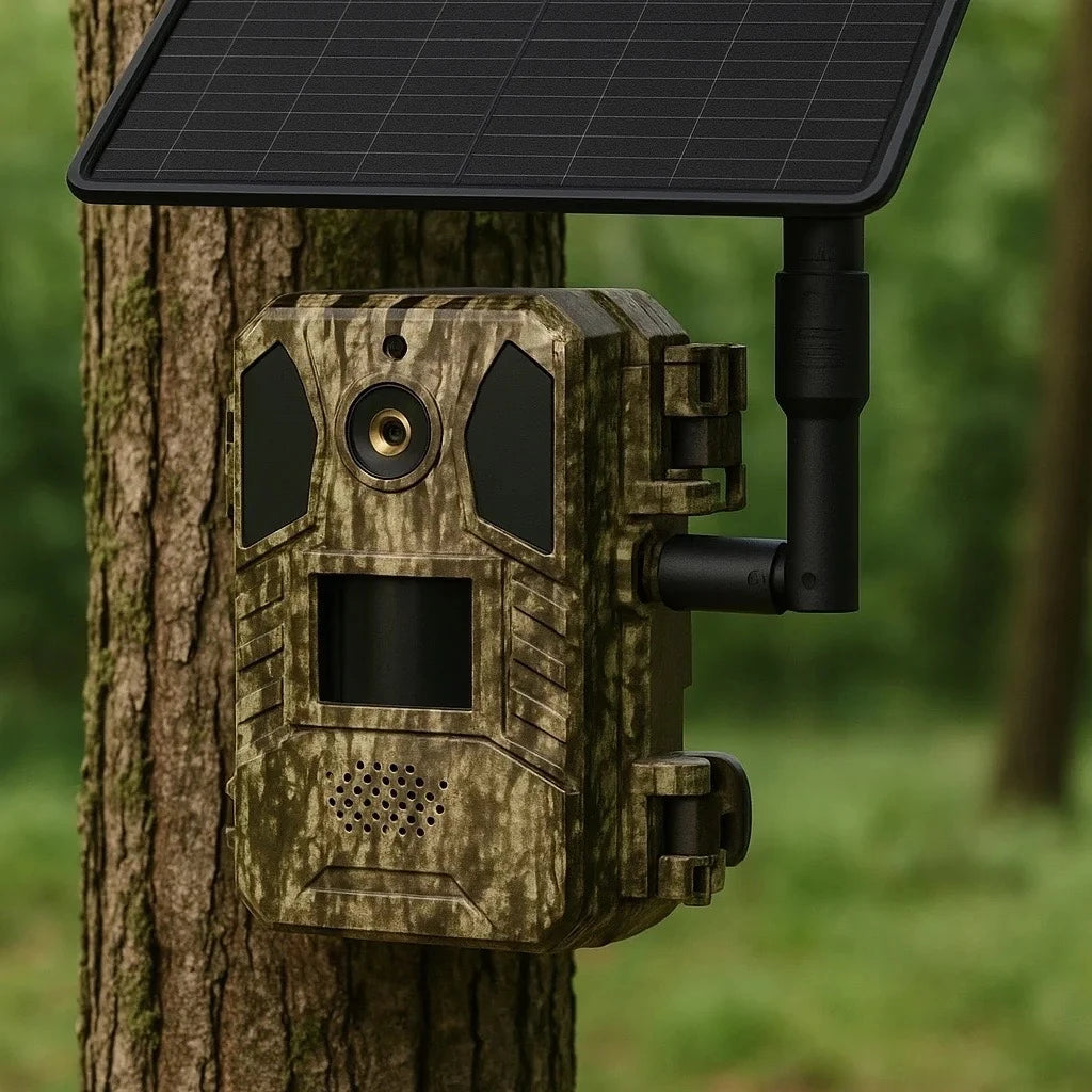 4G Solar Hunting Camera with 2K Video - Bricodil BCD4827