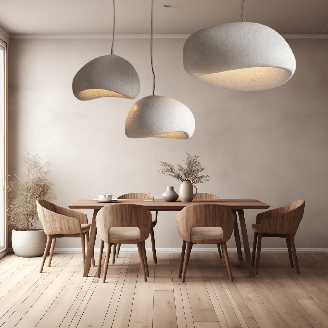 Lunara – Modern Sculptural Cloud Pendant Lamp in Resin