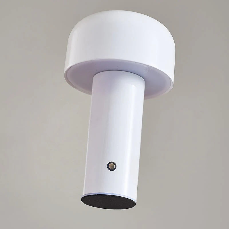 MiroLux – Modern Mushroom LED Bedside Lamp with USB Charging