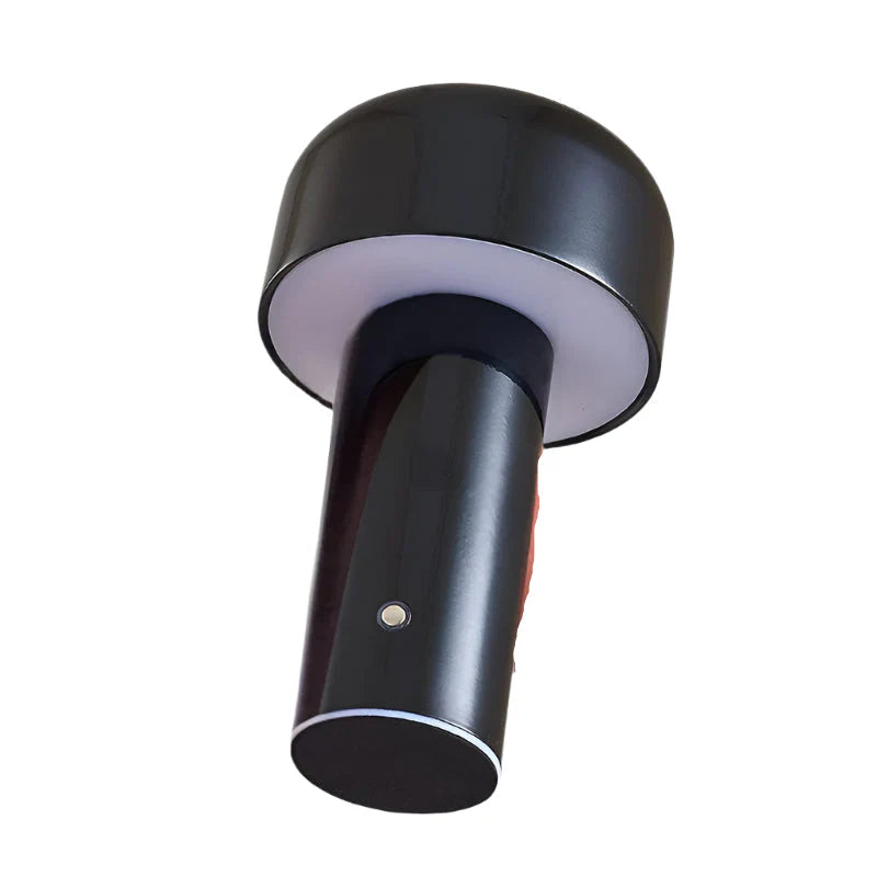 MiroLux – Modern Mushroom LED Bedside Lamp with USB Charging